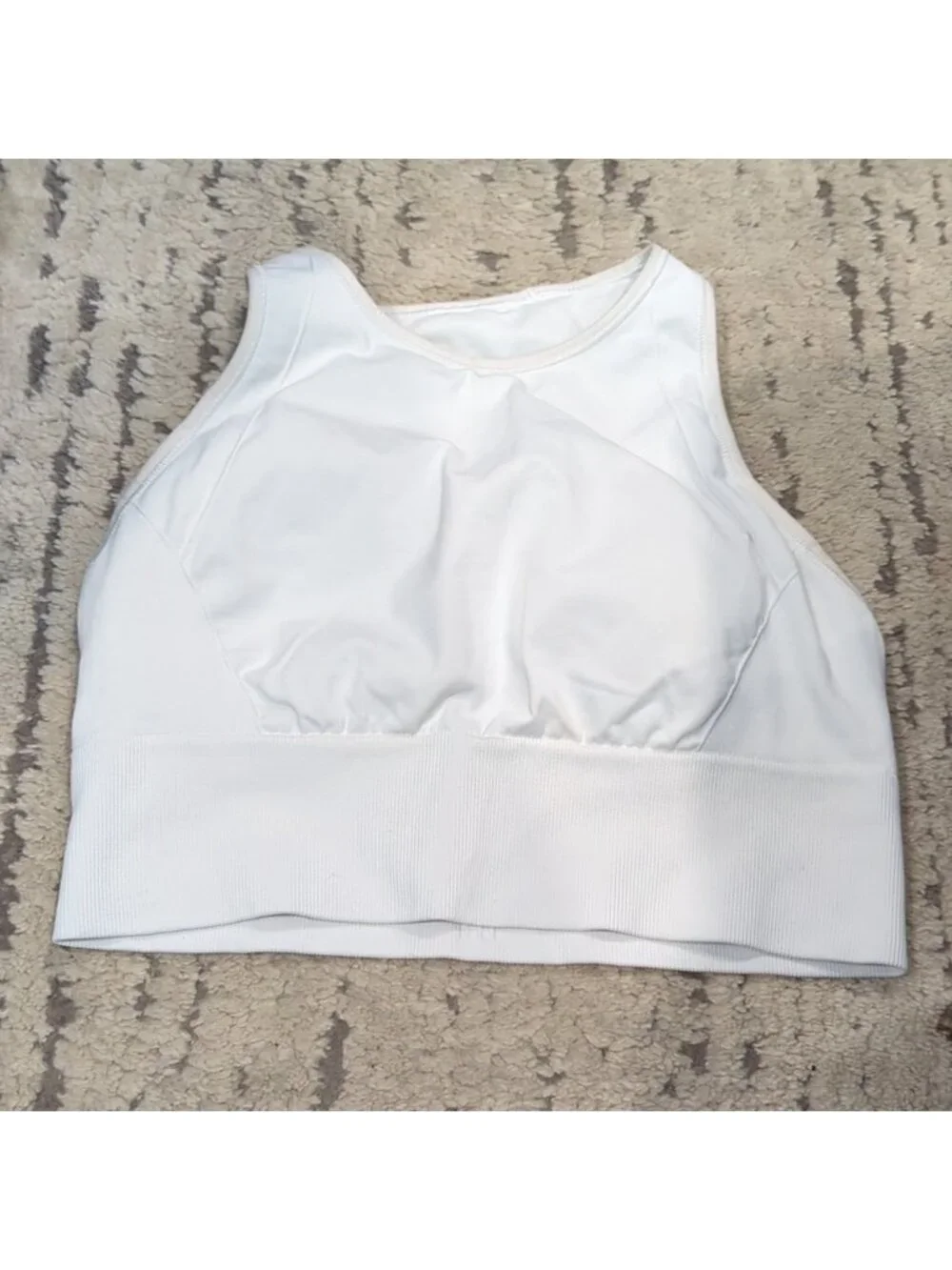 Lululemon Ebb to Train Bra *Medium Support, C/D Cup White